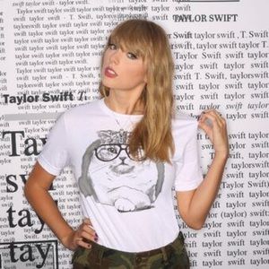 SOLD Taylor Swift Cat Shirt
